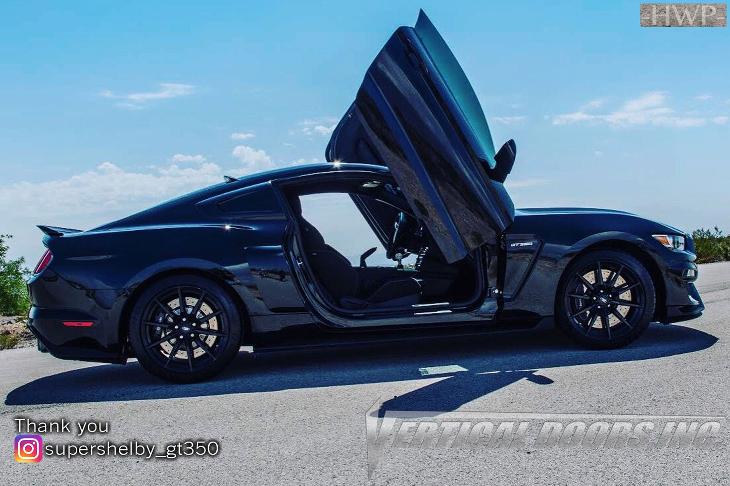 Ford Mustang 2015-2022 Vertical Doors Kit