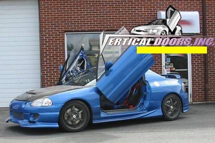 Honda Del Sol 1993-1997 Vertical Doors