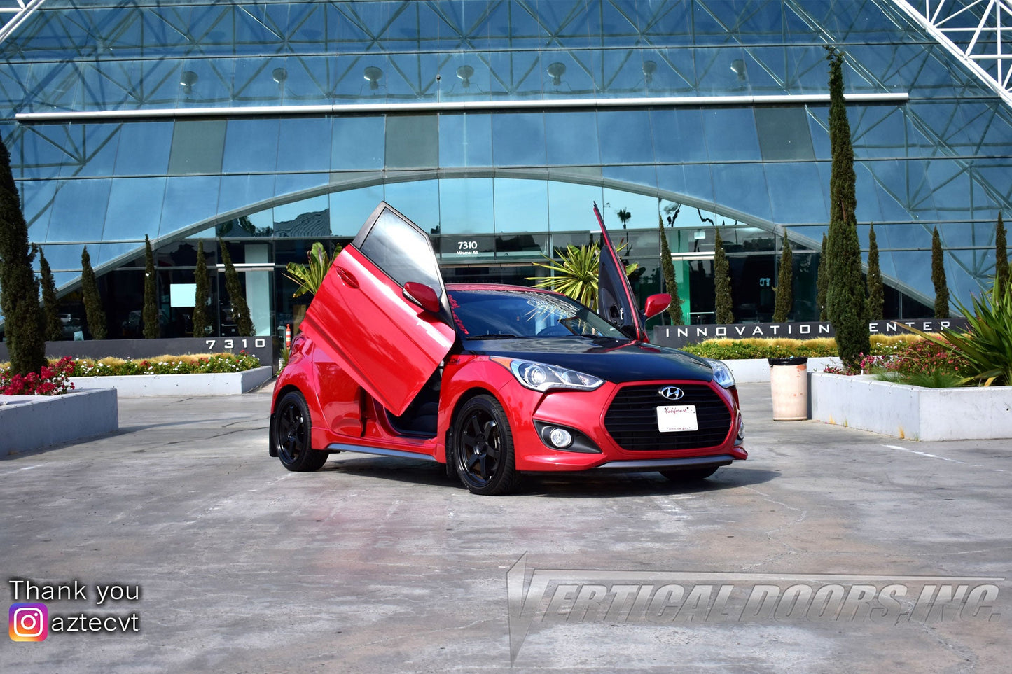 Hyundai Veloster 2011-2018 Vertical Doors