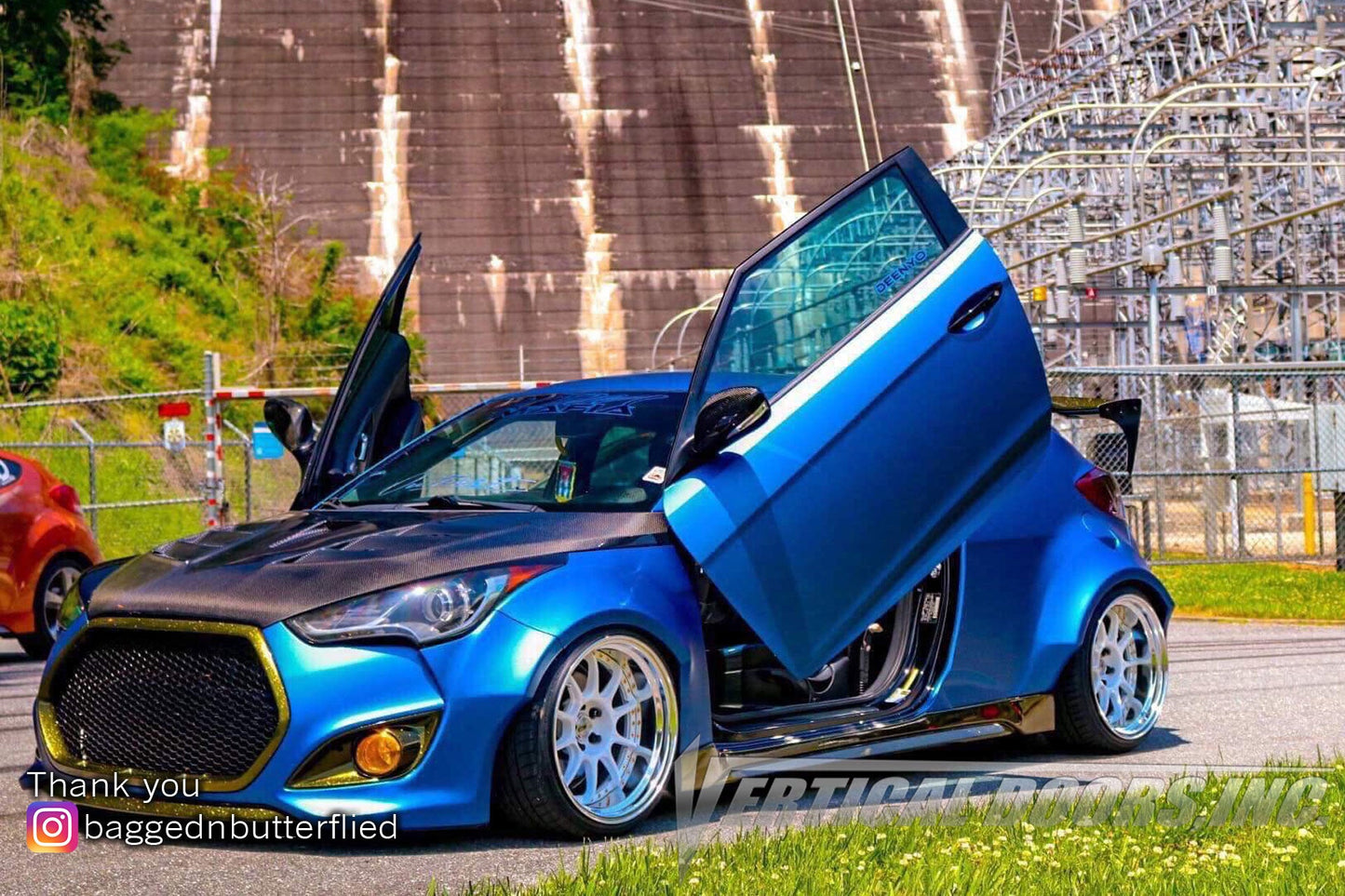 Hyundai Veloster 2011-2018 Vertical Doors