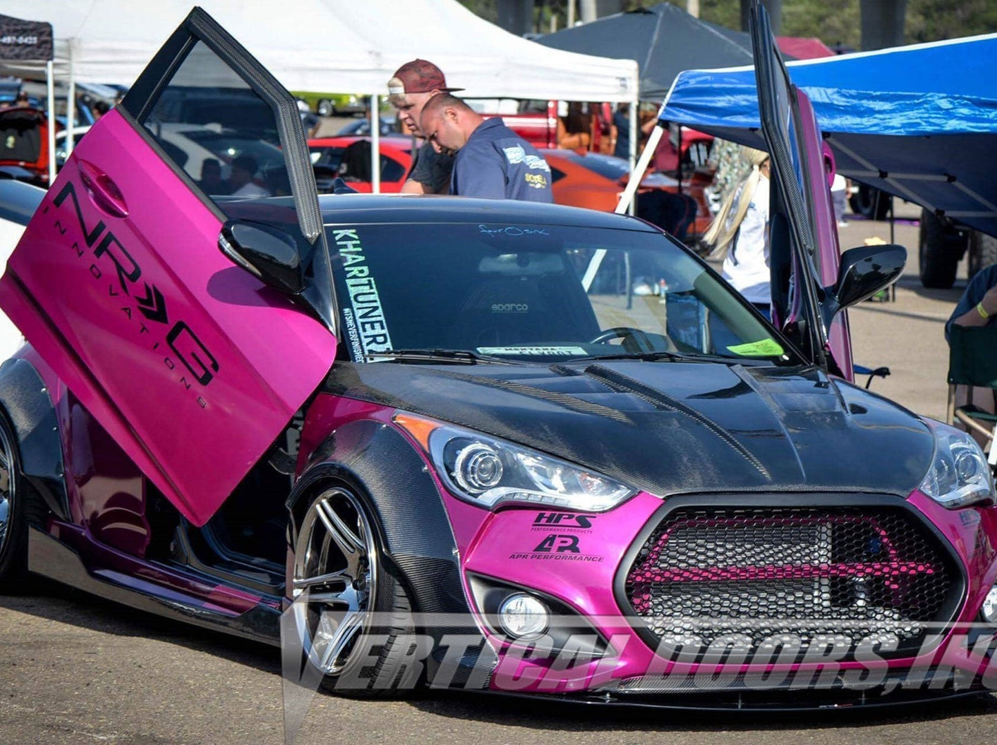 Hyundai Veloster 2011-2018 Vertical Doors