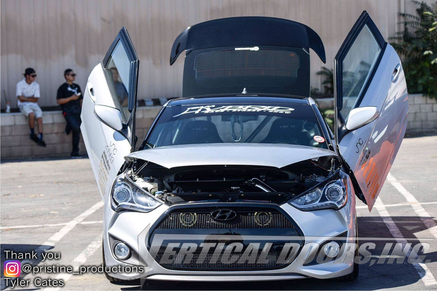 Hyundai Veloster 2011-2018 Vertical Doors