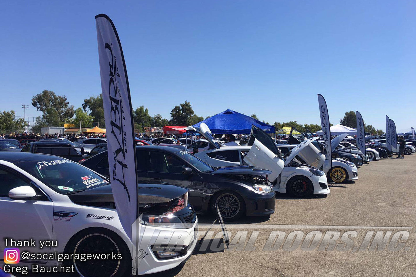 Hyundai Veloster 2011-2018 Vertical Doors