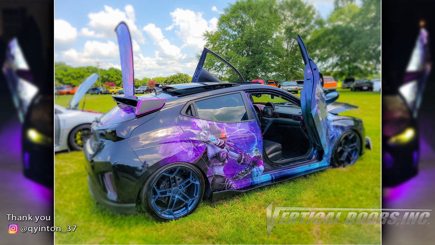 Hyundai Veloster 2019-2022 Vertical Doors