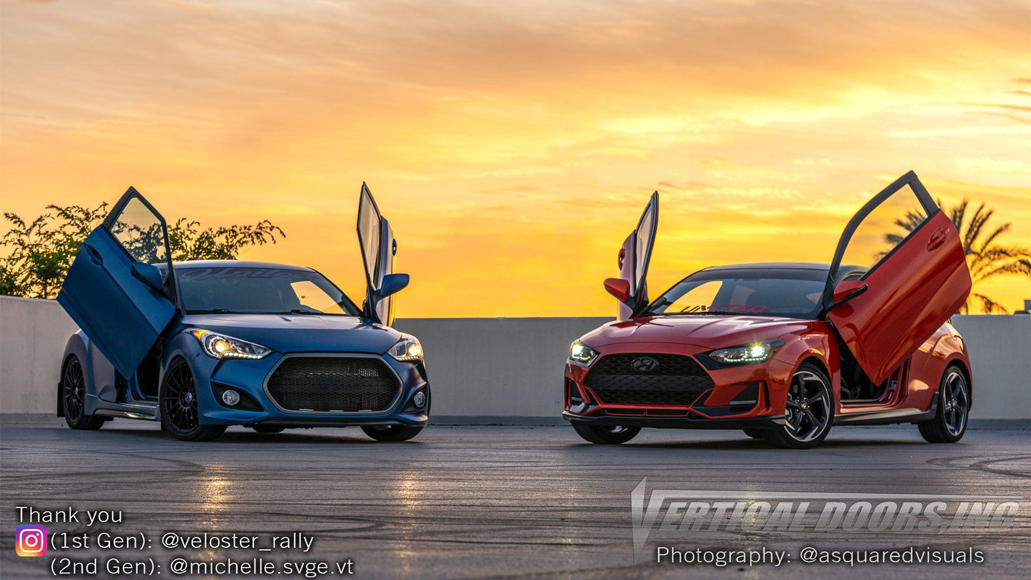Hyundai Veloster 2019-2022 Vertical Doors