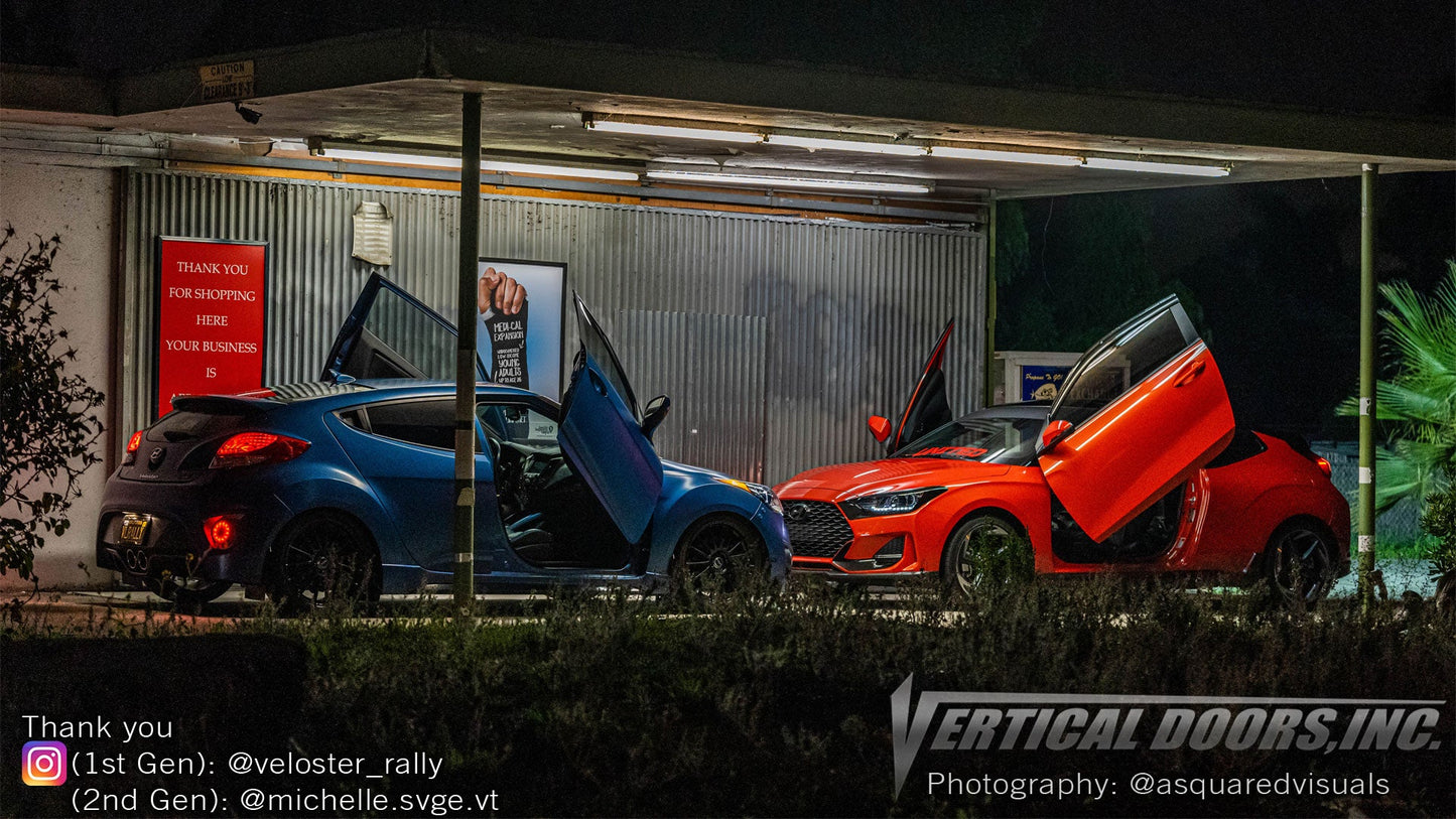 Hyundai Veloster 2019-2022 Vertical Doors