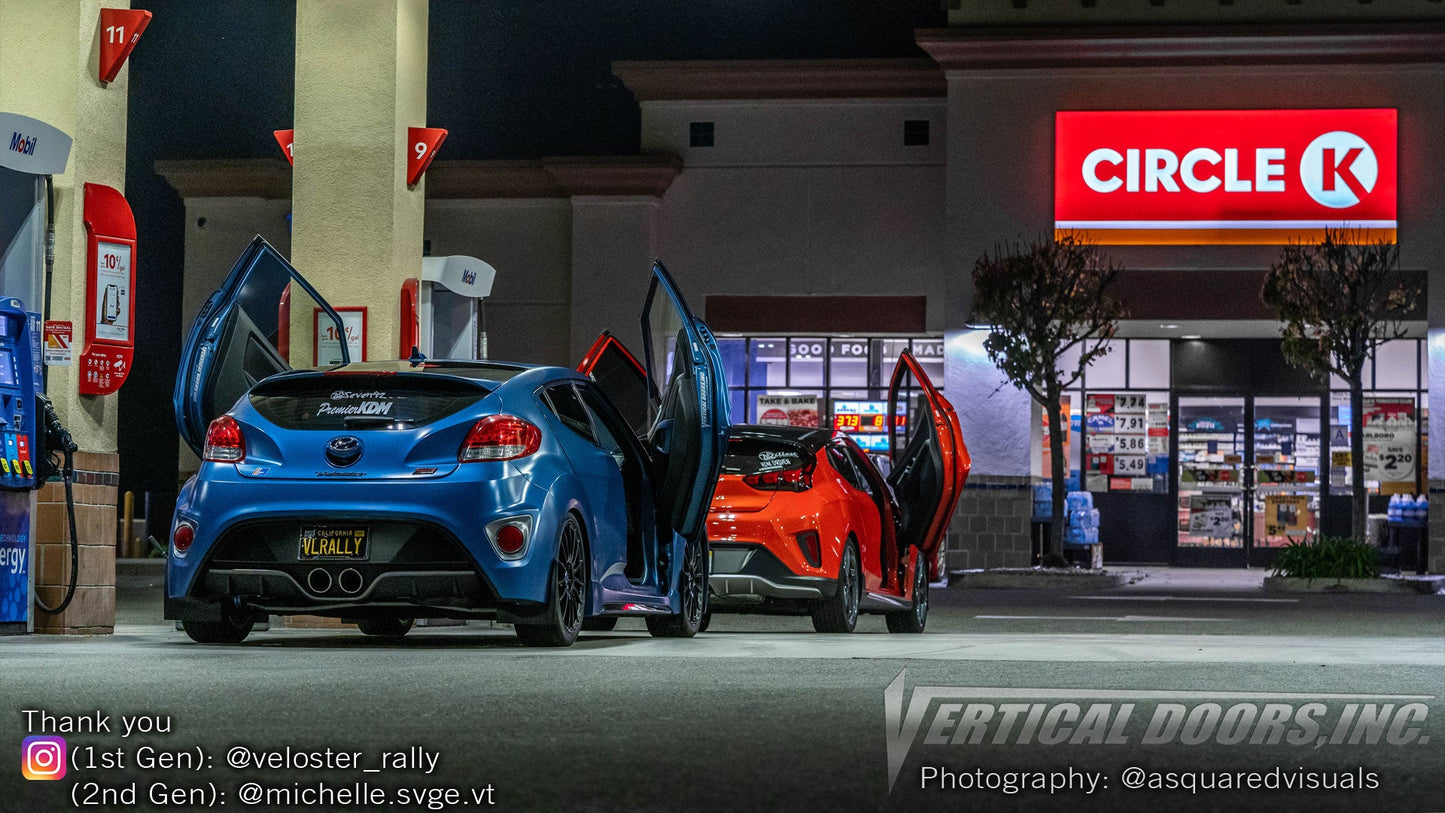 Hyundai Veloster 2019-2022 Vertical Doors