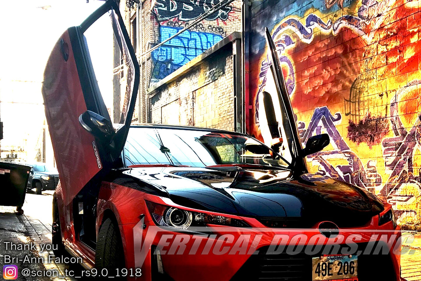 Scion TC 2011-2016 Vertical Doors