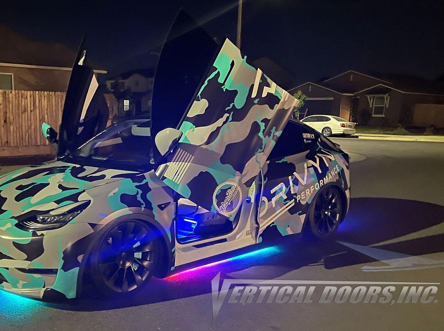 Tesla Model Y 2020-2022 Vertical Doors