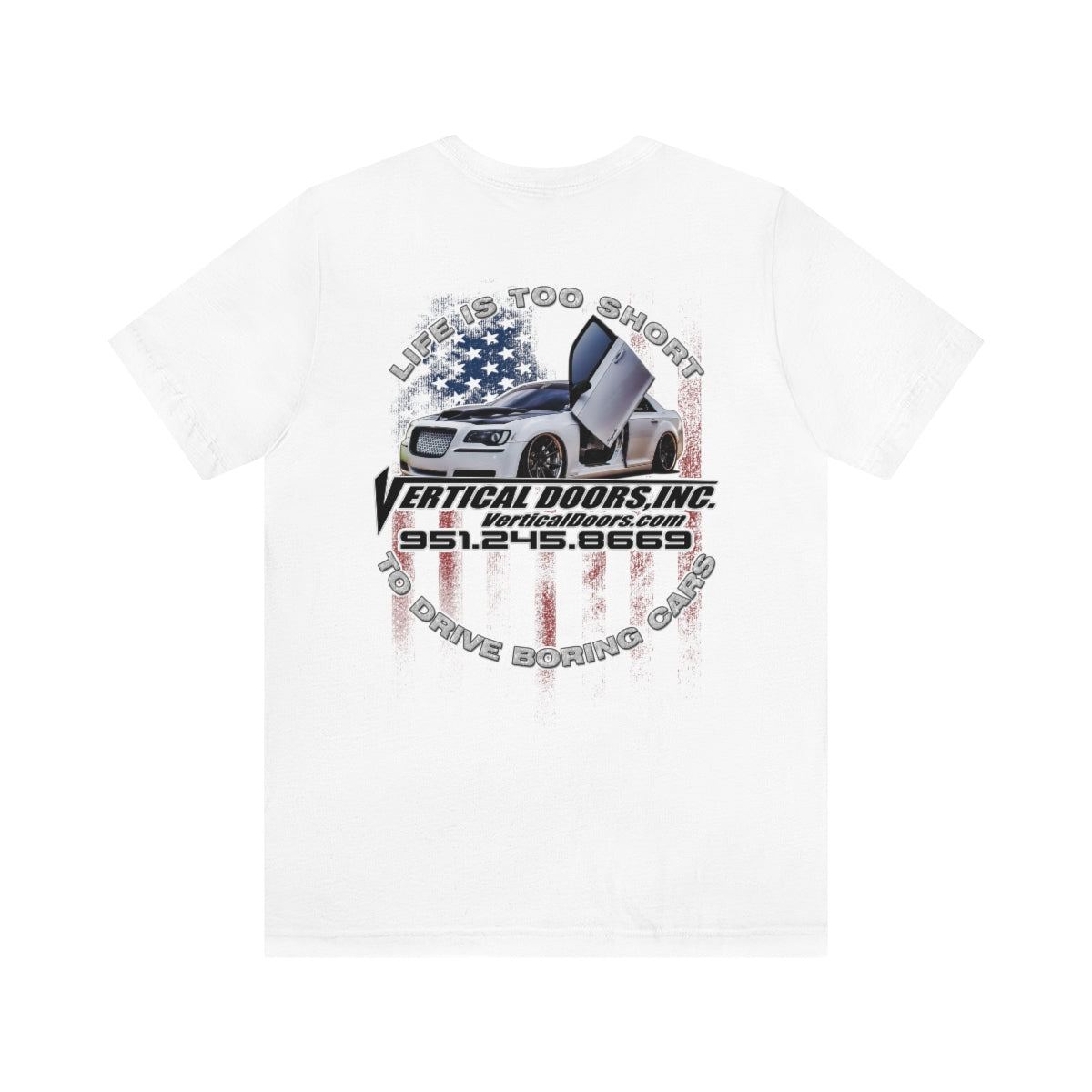 Unisex Jersey Short Sleeve Tee Life is too short Chrysler 300