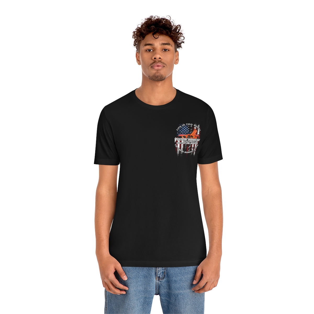 Unisex Jersey Short Sleeve Tee Life is too short C8