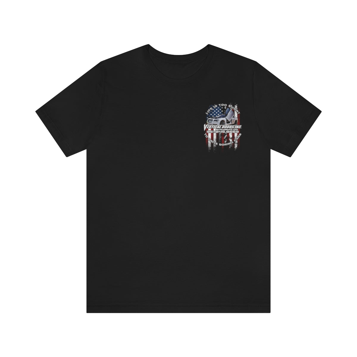 Unisex Jersey Short Sleeve Tee Life is too short Chrysler 300