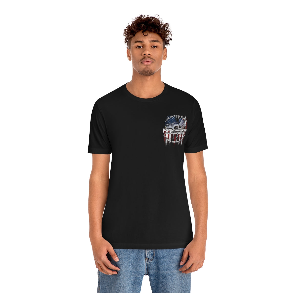 Unisex Jersey Short Sleeve Tee Life is too short Chrysler 300