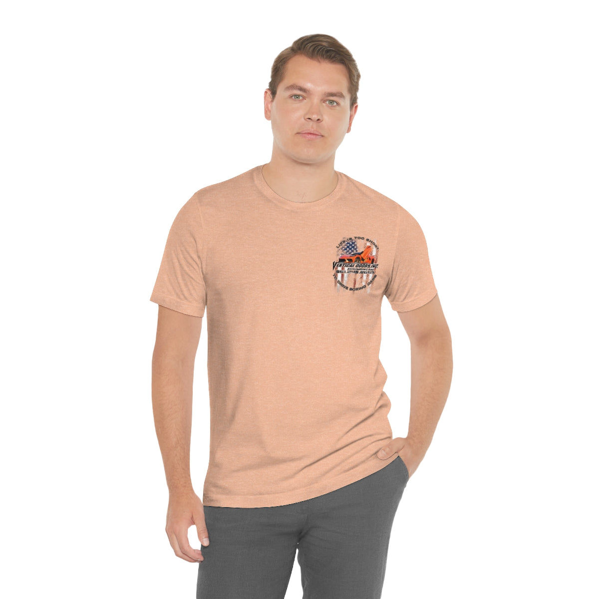 Unisex Jersey Short Sleeve Tee Life is too short C8