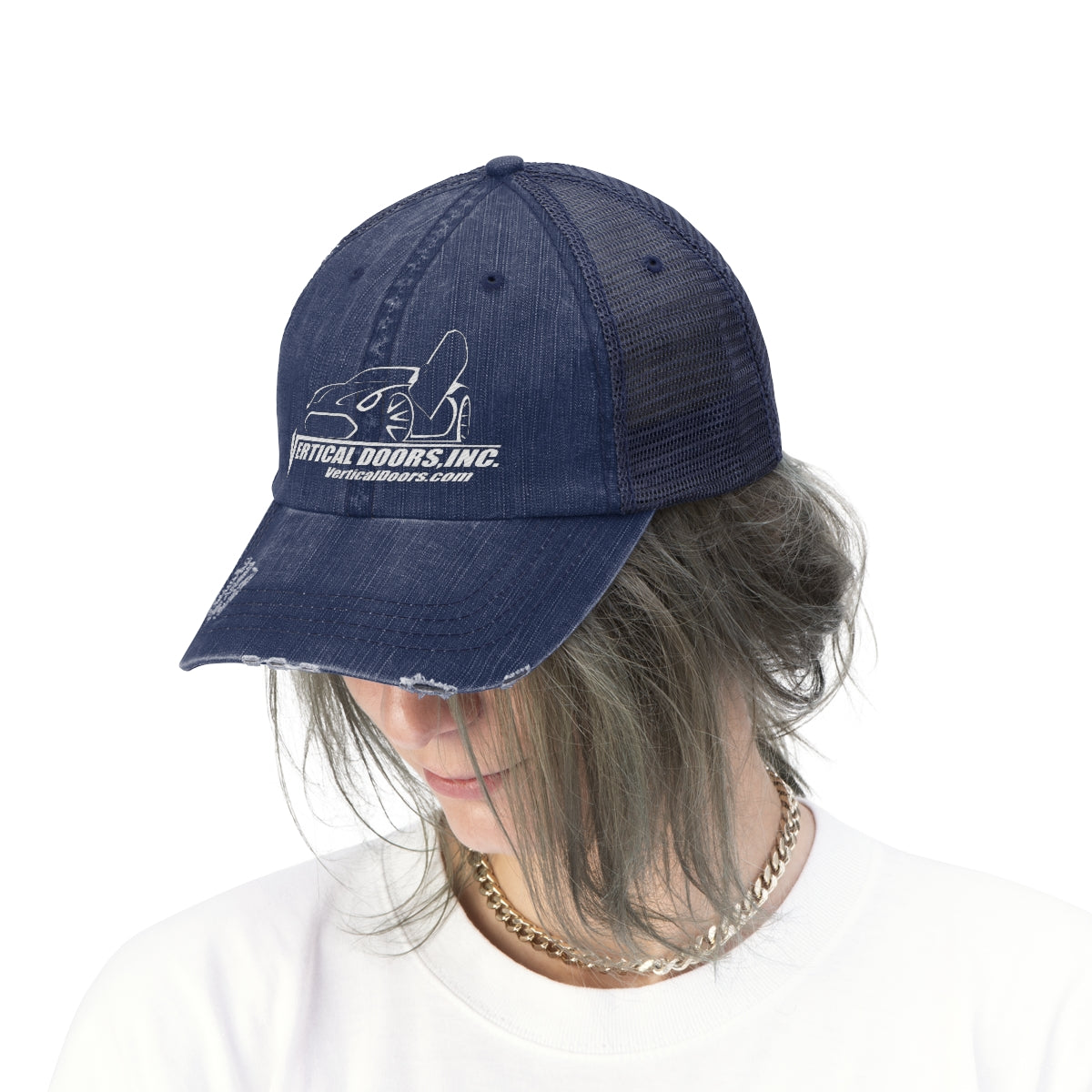 Unisex Trucker Hat Vertical Doors, Inc.