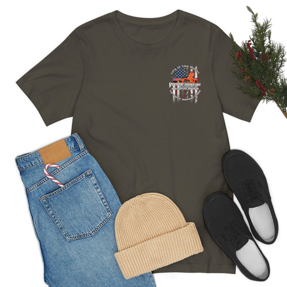Unisex Jersey Short Sleeve Tee Life is too short C8
