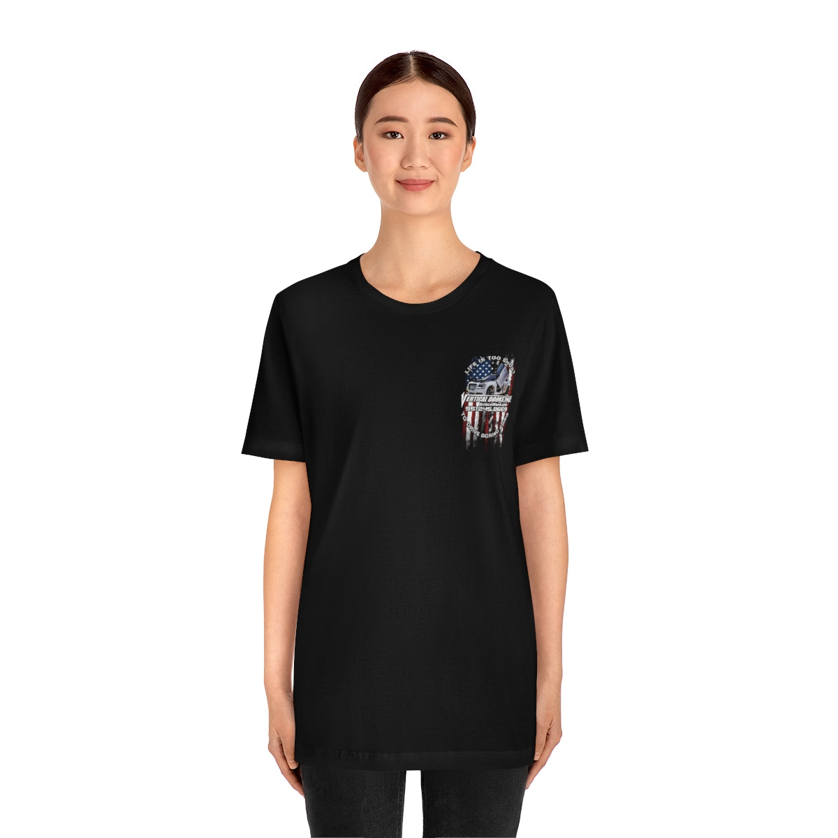 Unisex Jersey Short Sleeve Tee Life is too short Chrysler 300