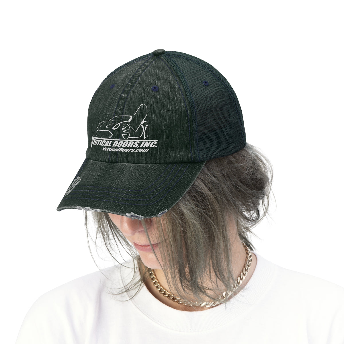 Unisex Trucker Hat Vertical Doors, Inc.