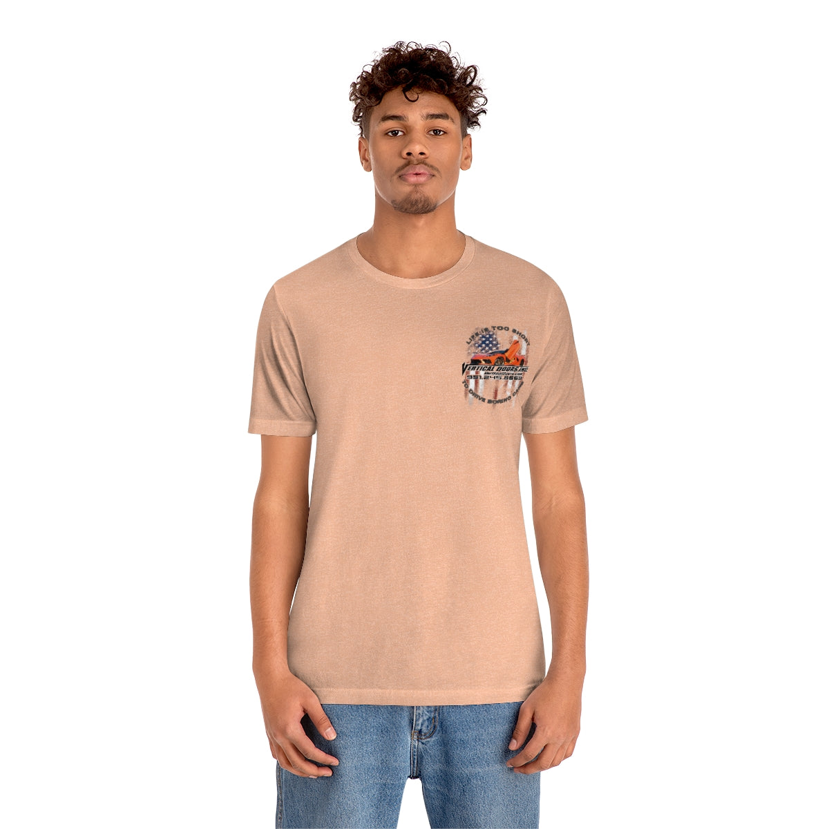 Unisex Jersey Short Sleeve Tee Life is too short C8