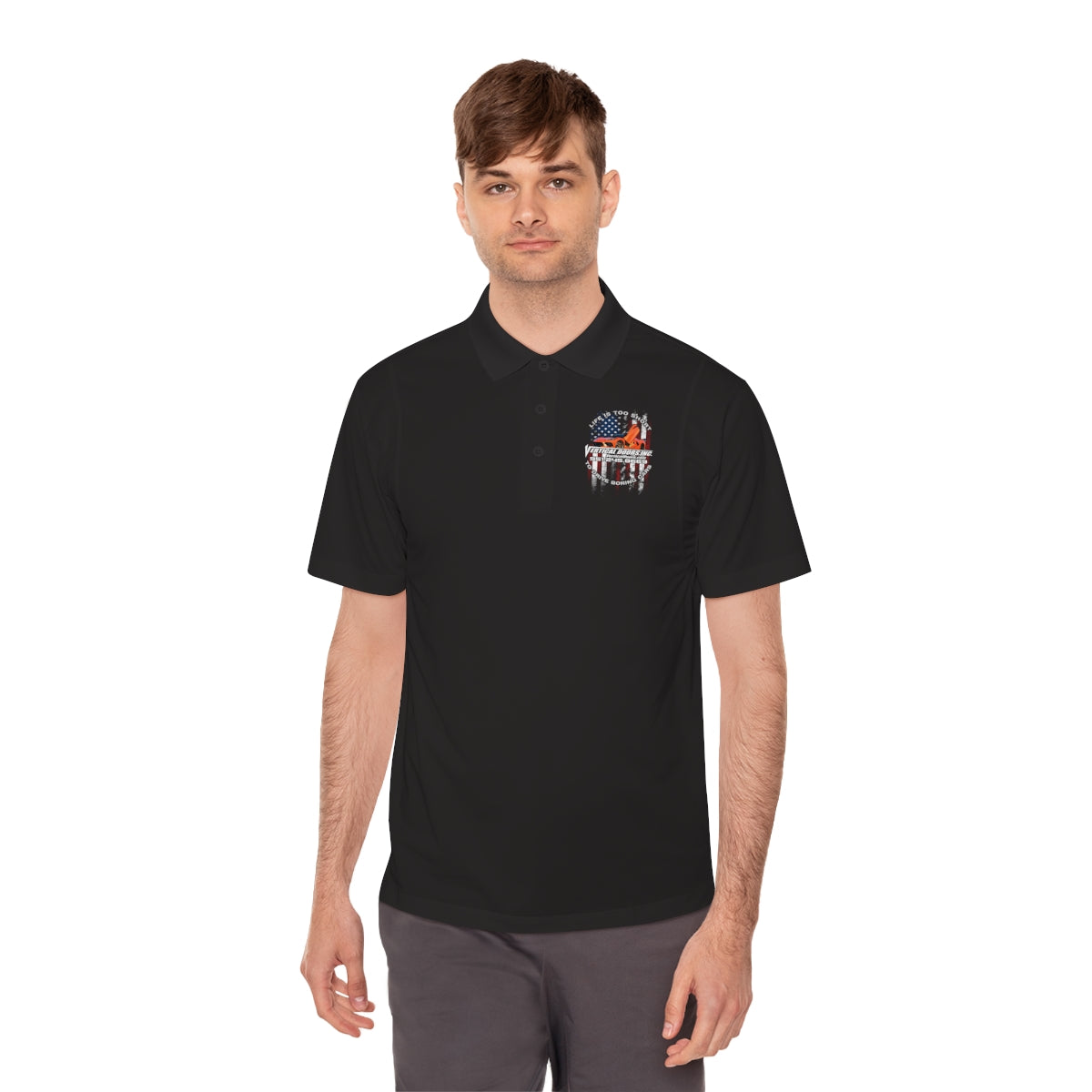 Men's Sport Polo Shirt Life to Short C8