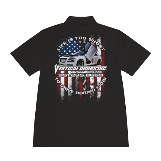 Men's Sport Polo Shirt Life is too short Chrysler 300