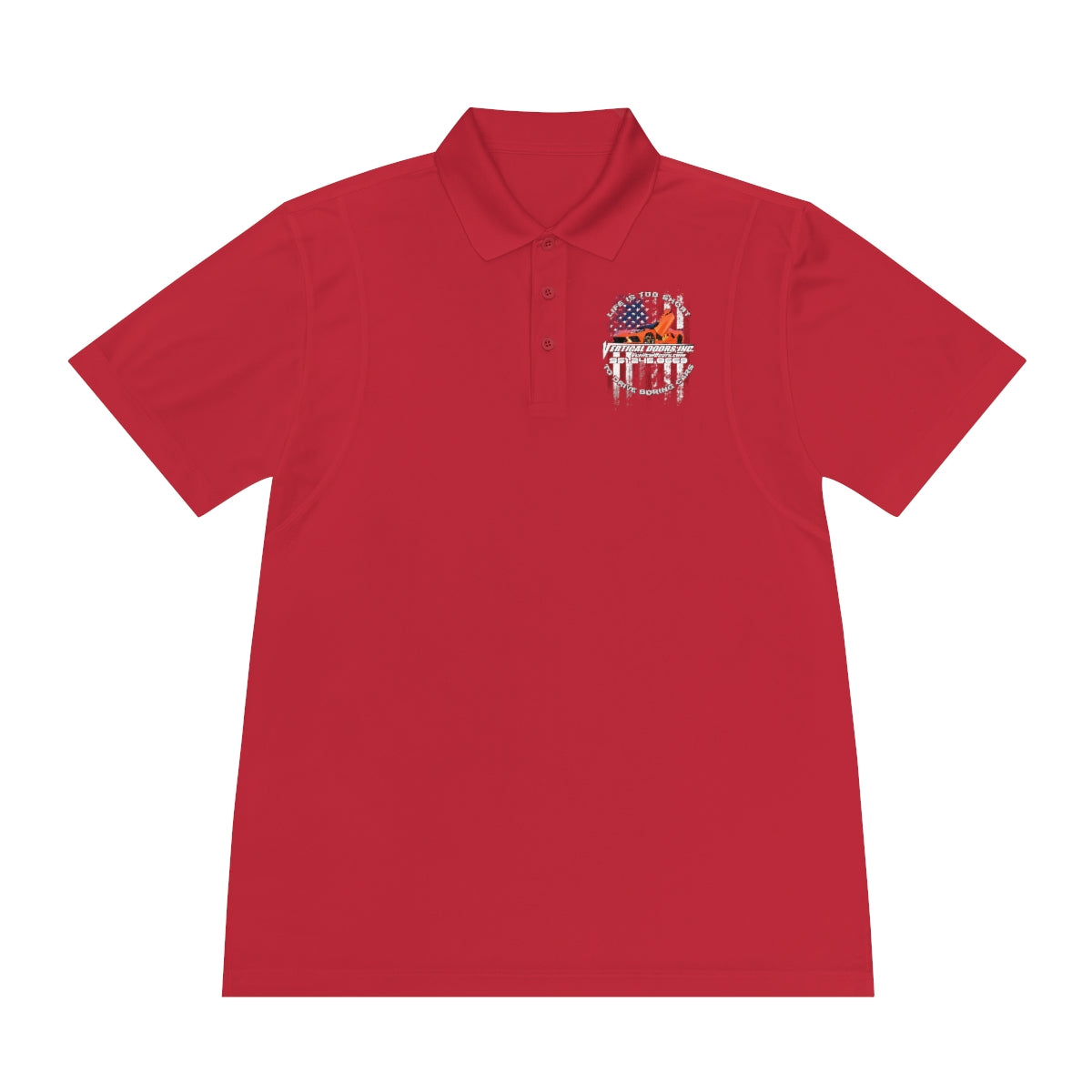 Men's Sport Polo Shirt Life to Short C8