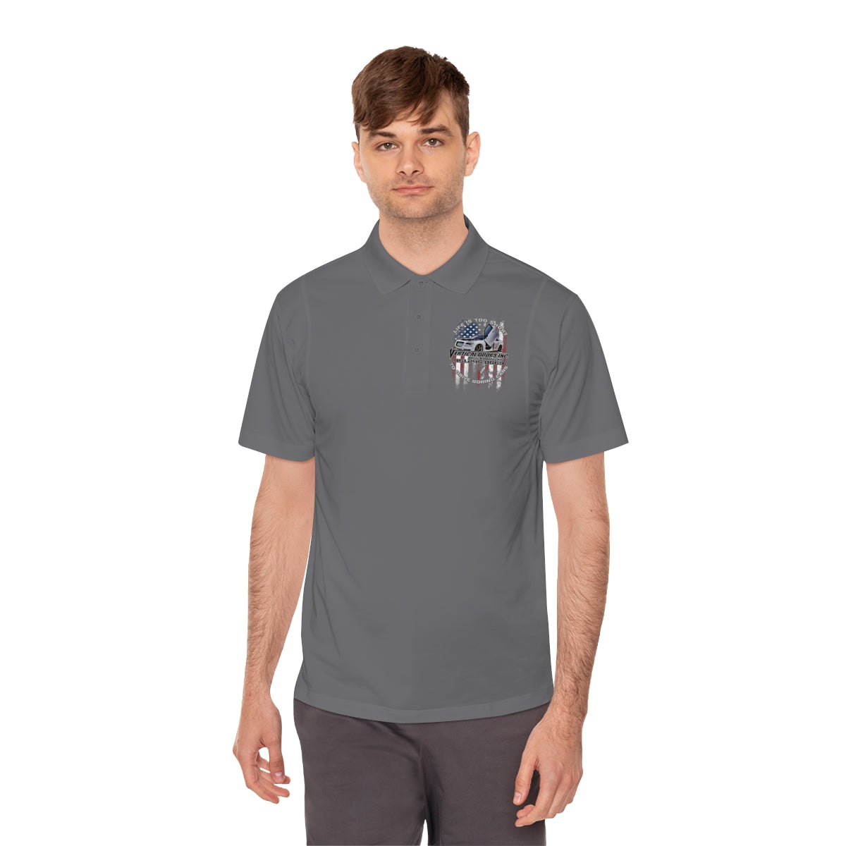 Men's Sport Polo Shirt Life is too short Chrysler 300