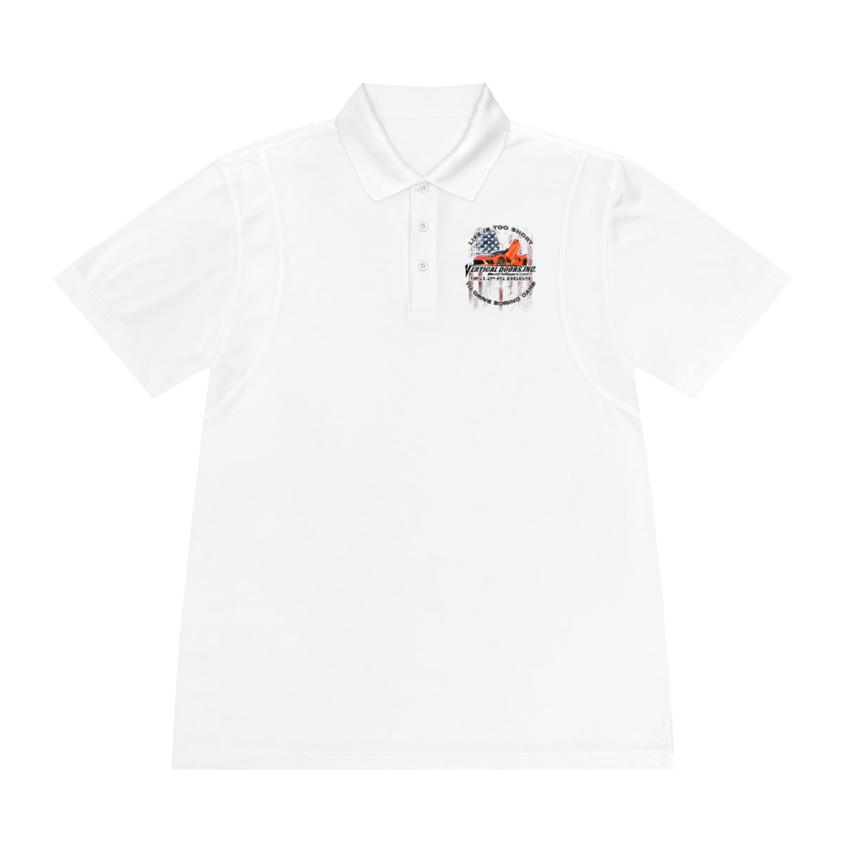 Men's Sport Polo Shirt Life to Short C8