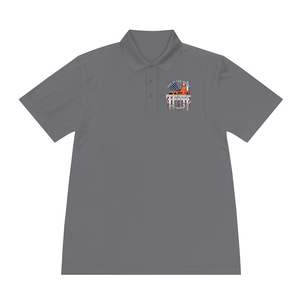 Men's Sport Polo Shirt Life to Short C8
