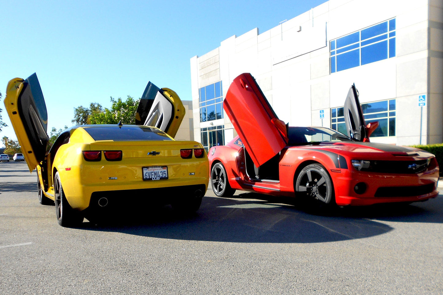 Chevrolet Camaro 2010-2015 Vertical Doors