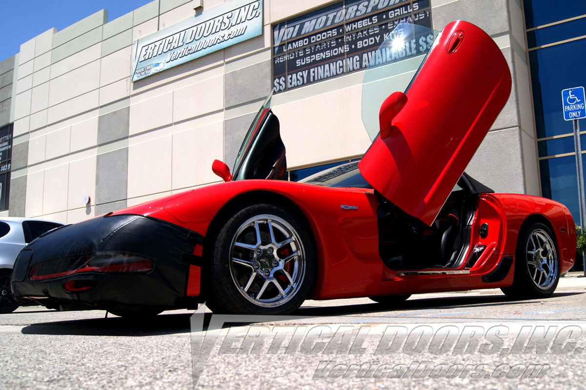 Chevrolet Corvette C5 1997-2004 Lambo Door Conversion Kit by Vertical Doors Inc.