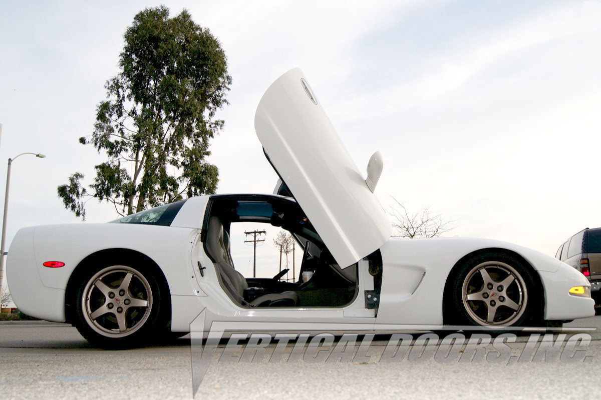 Chevrolet Corvette C5 1997-2004 Lambo Door Conversion Kit by Vertical Doors Inc.