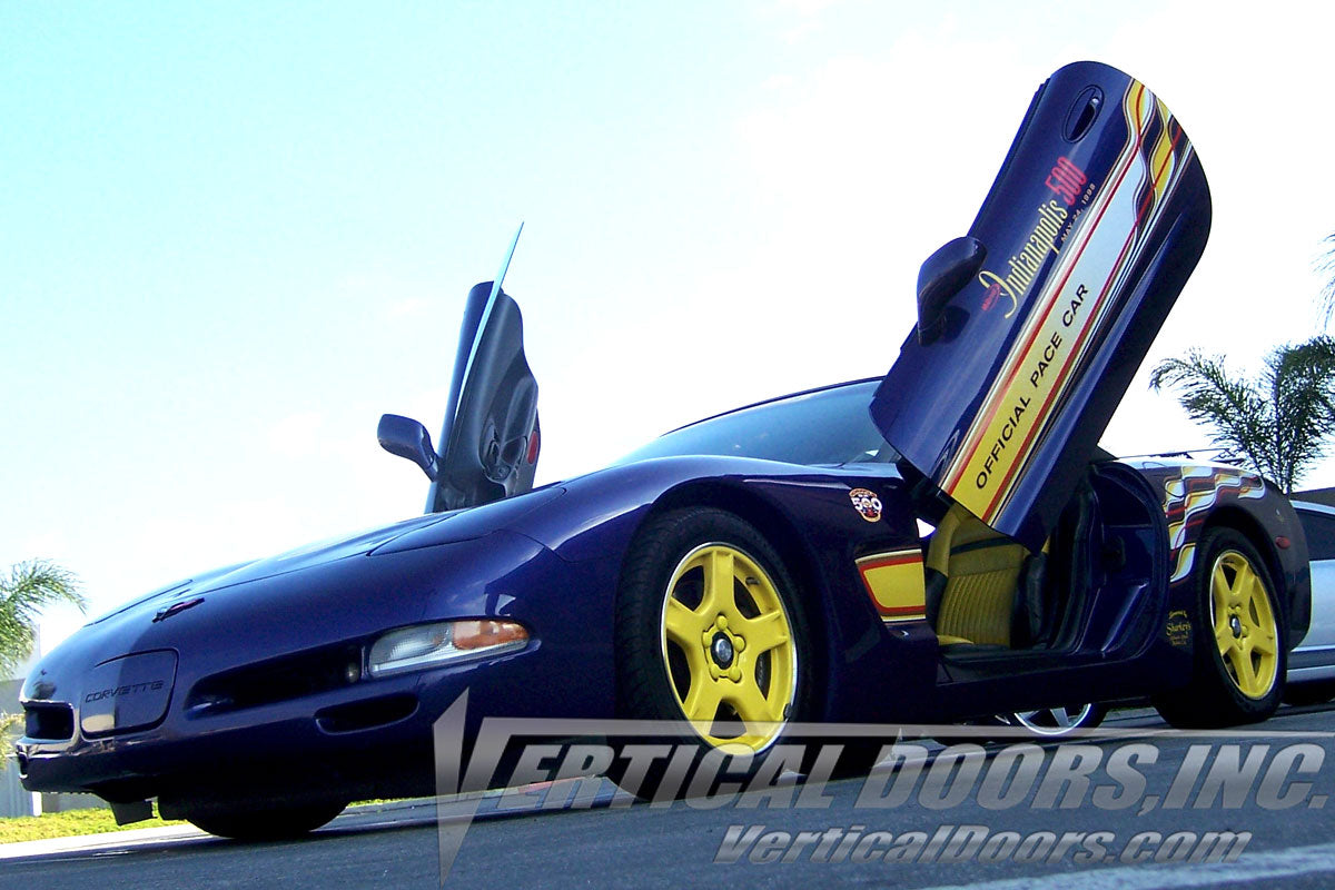 Chevrolet Corvette C5 1997-2004 Lambo Door Conversion Kit by Vertical Doors Inc.