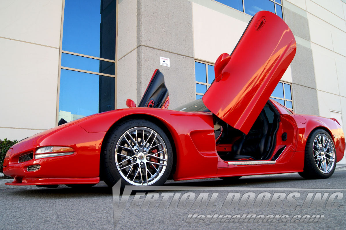 Chevrolet Corvette C5 1997-2004 Lambo Door Conversion Kit by Vertical Doors Inc.