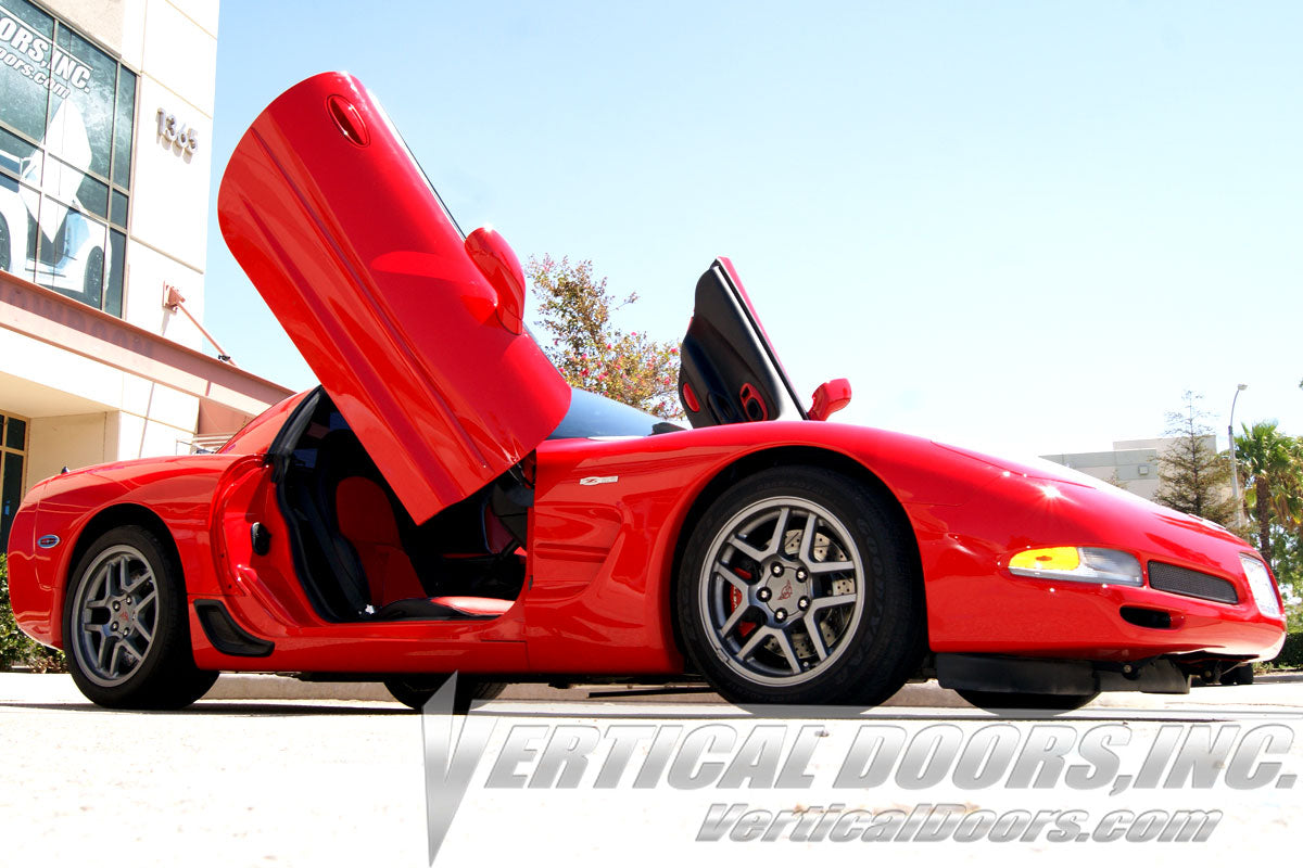 Chevrolet Corvette C5 1997-2004 Lambo Door Conversion Kit by Vertical Doors Inc.
