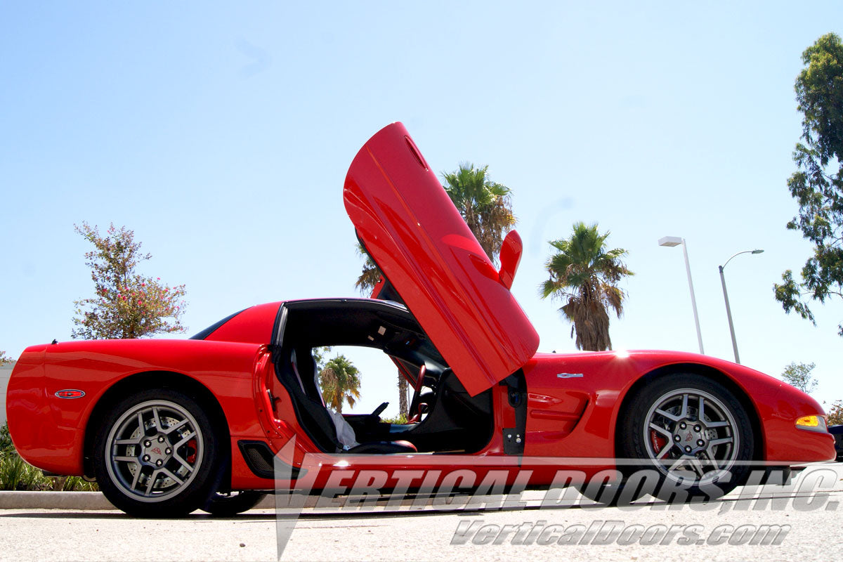 Chevrolet Corvette C5 1997-2004 Lambo Door Conversion Kit by Vertical Doors Inc.