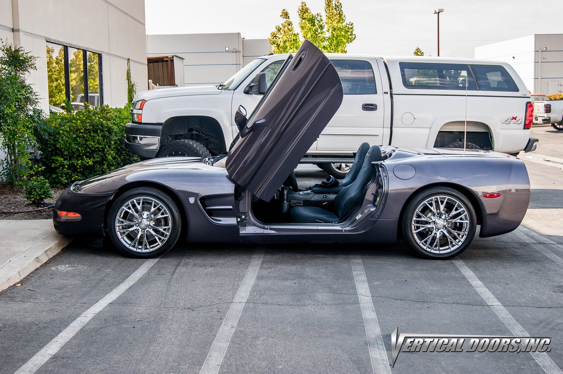 Chevrolet Corvette C5 1997-2004 Lambo Door Conversion Kit by Vertical Doors Inc.
