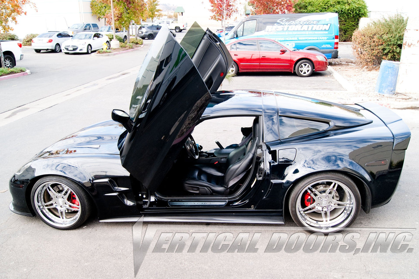 Chevrolet Corvette C6 2005-2013 Vertical Doors Kit