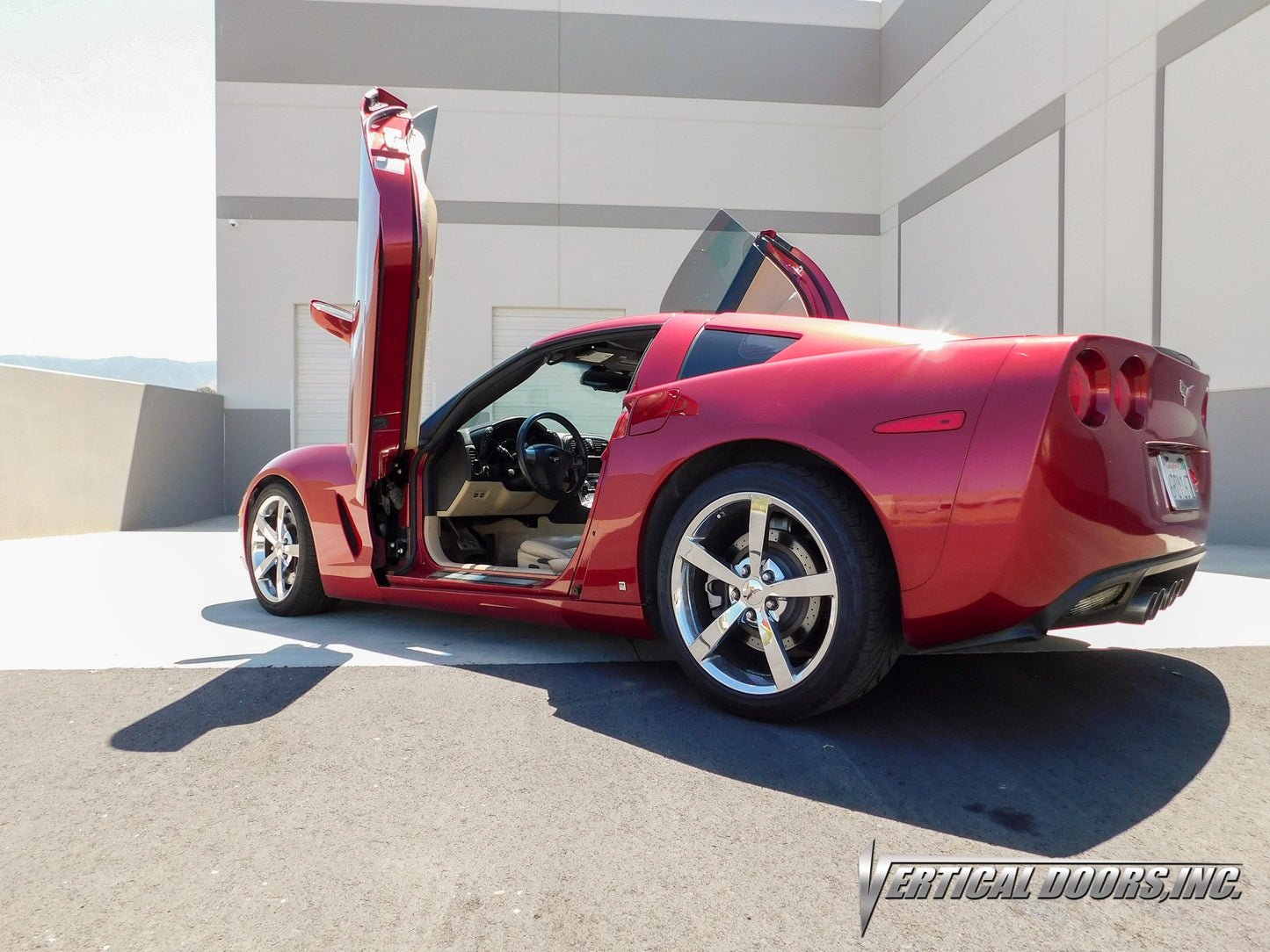 Chevrolet Corvette C6 2005-2013 Vertical Doors Kit