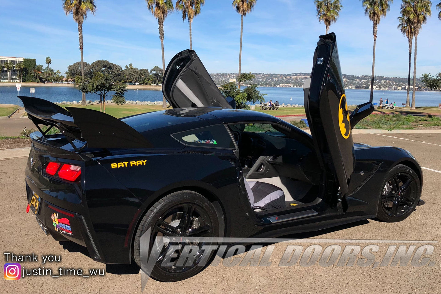 Chevrolet Corvette C7 2014-2019 Vertical Doors
