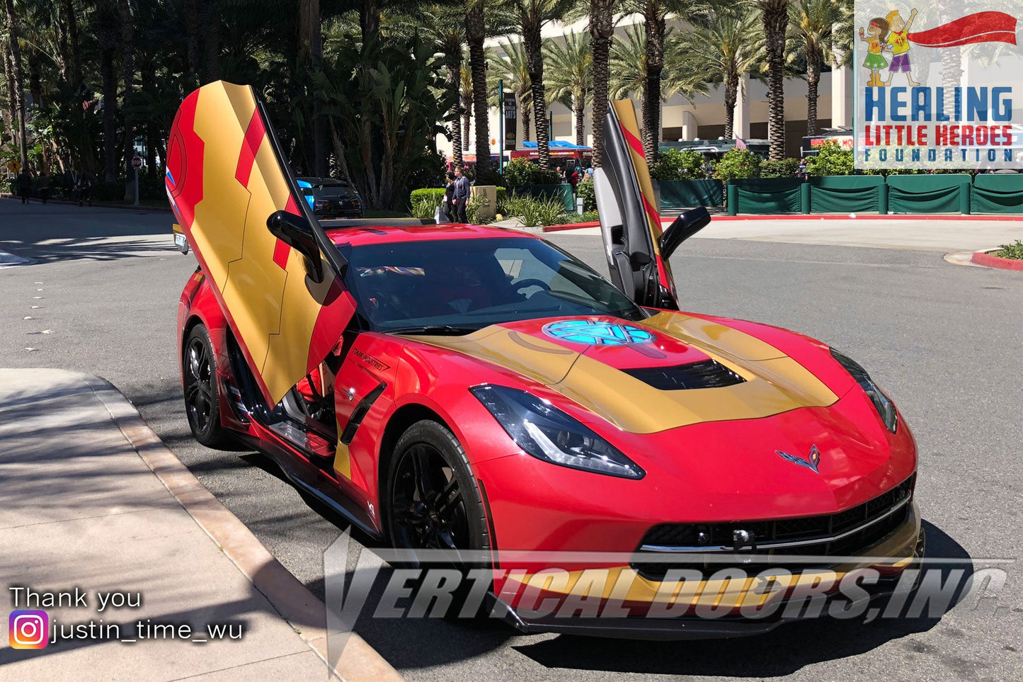 Chevrolet Corvette C7 2014-2019 Vertical Doors