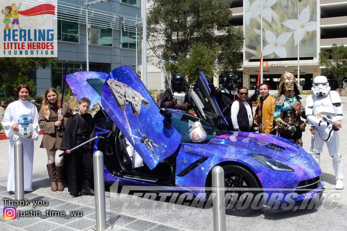 Chevrolet Corvette C7 2014-2019 Vertical Doors