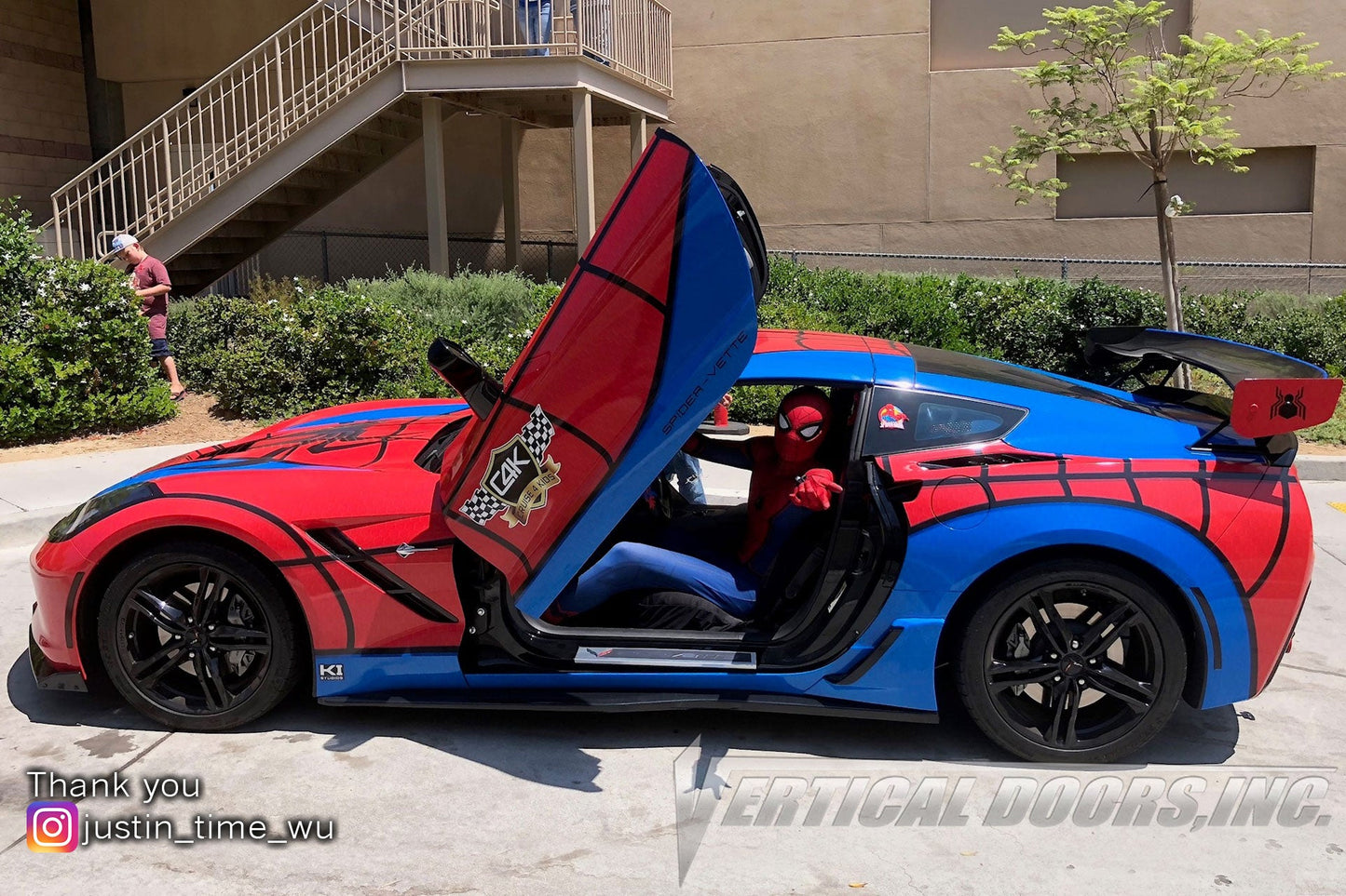 Chevrolet Corvette C7 2014-2019 Vertical Doors