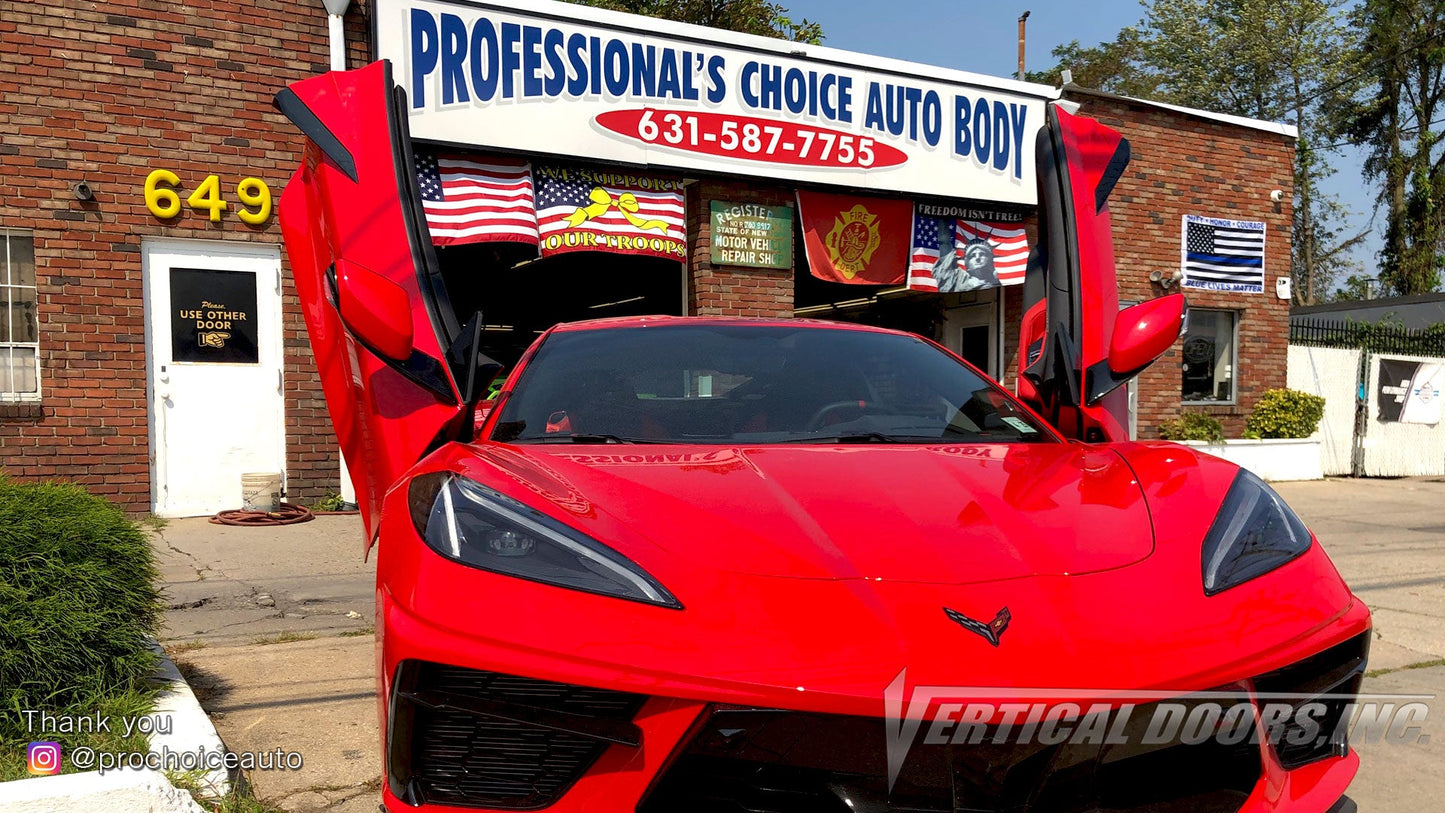 Chevrolet Corvette C8 2020-2023 Vertical Doors