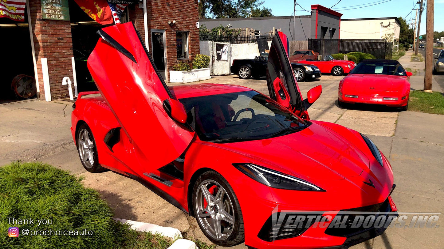 Chevrolet Corvette C8 2020-2023 Vertical Doors