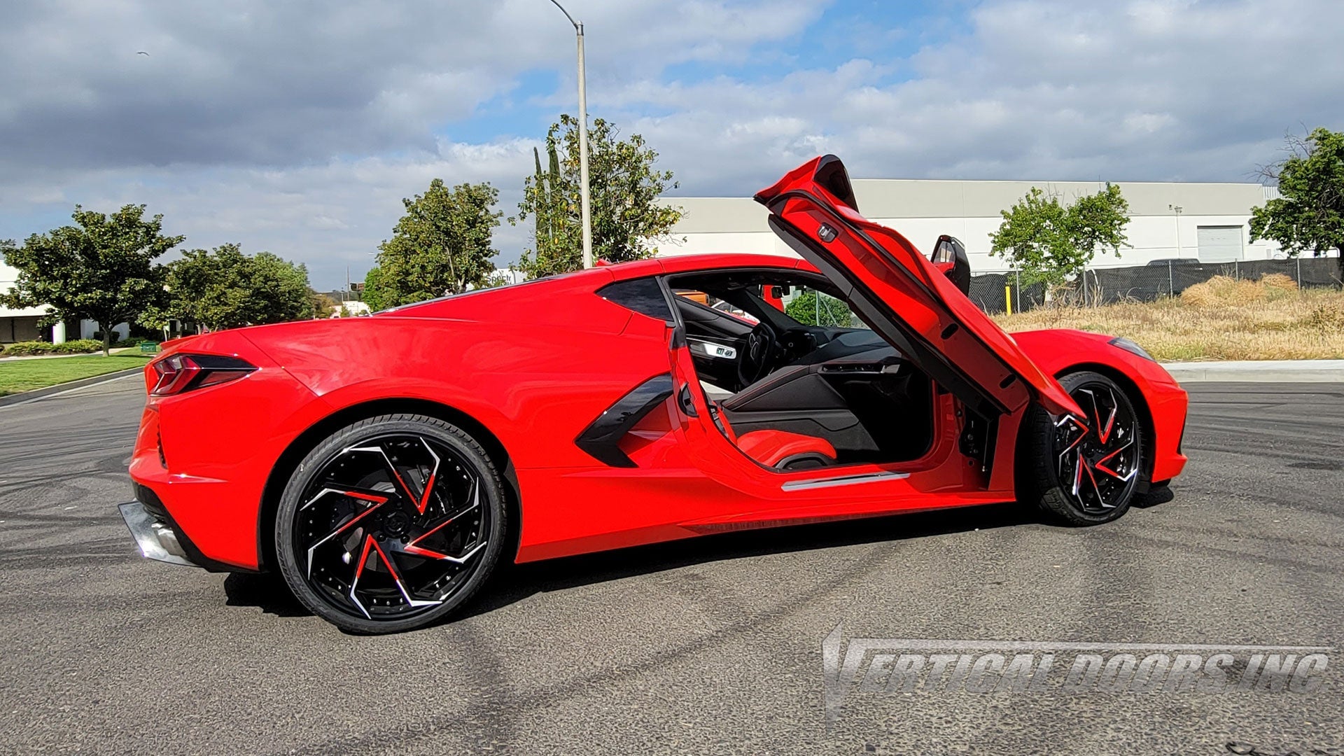 Chevrolet Corvette C8 2020-2023 ZLR Door Conversion Kit by Vertical Doors, Inc.