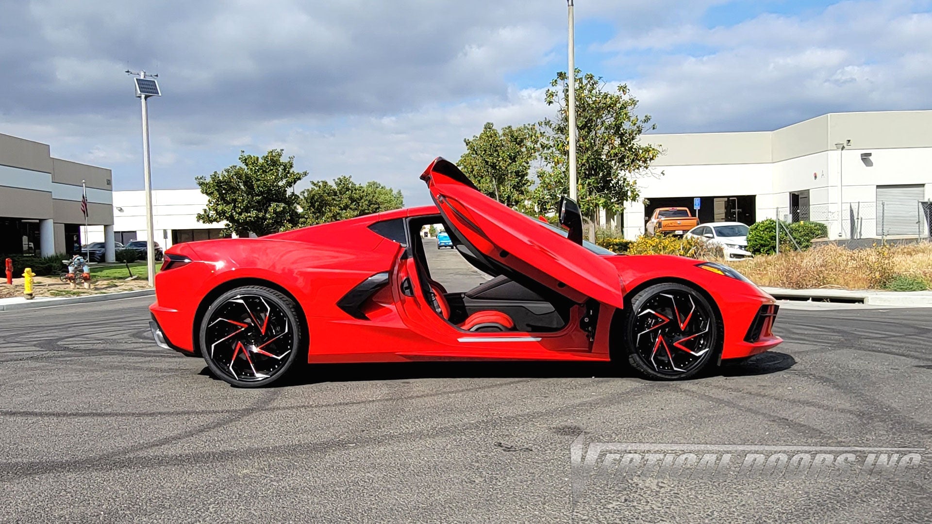 Chevrolet Corvette C8 2020-2023 ZLR Door Conversion Kit by Vertical Doors, Inc.
