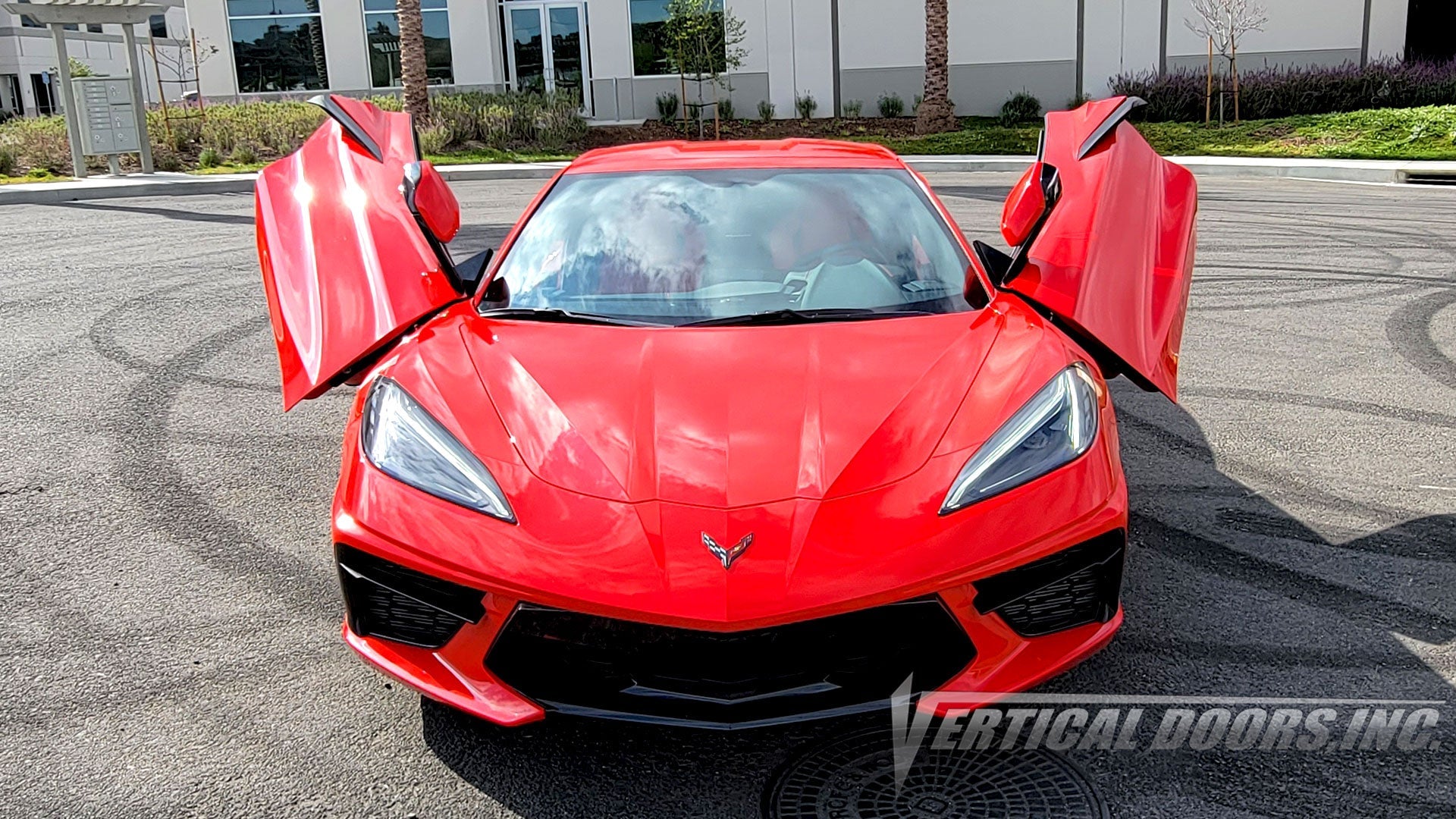 Chevrolet Corvette C8 2020-2023 ZLR Door Conversion Kit by Vertical Doors, Inc.