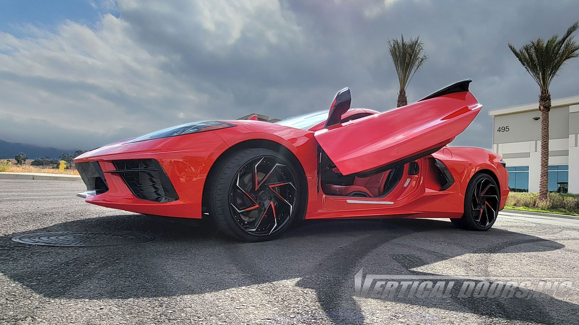 Chevrolet Corvette C8 2020-2023 ZLR Door Conversion Kit by Vertical Doors, Inc.