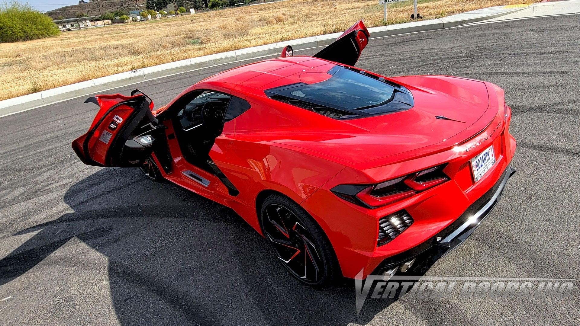 Chevrolet Corvette C8 2020-2023 ZLR Door Conversion Kit by Vertical Doors, Inc.
